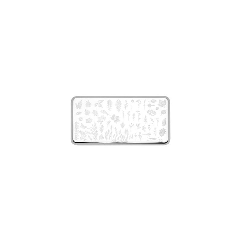 STAMPING - Stencil per nail art 22
